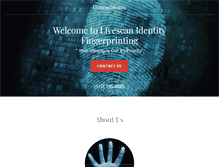 Tablet Screenshot of livescanidentity.com